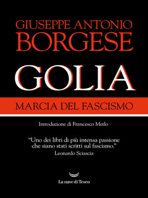 cover image of Golia. Marcia del fascismo
